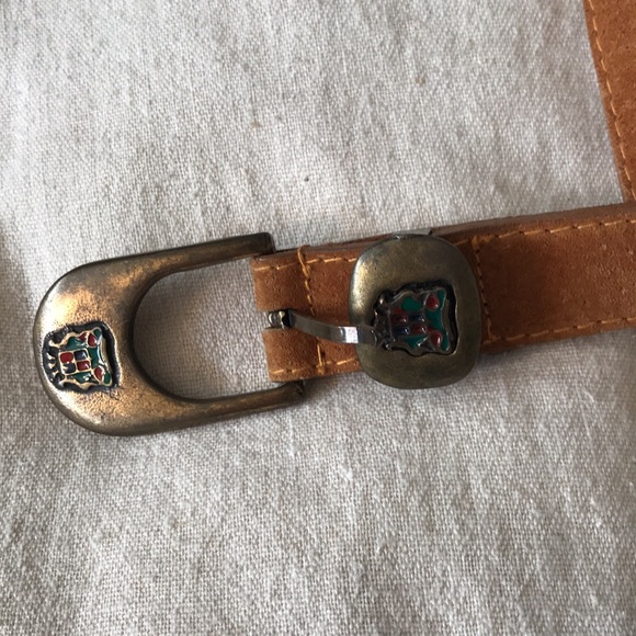 Vintage leather belt - Picture 2 of 6